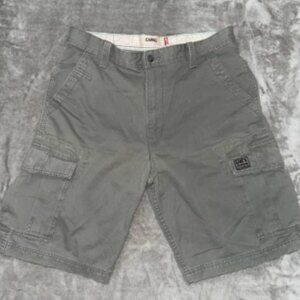 Levi's Workwear Olive Cargo Shorts for Men Size 34